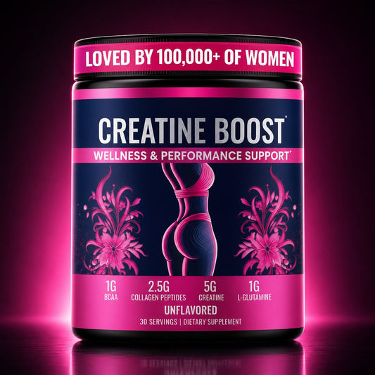 Creatine for Women – Strength, Recovery, Skin Glow & Hair Support | 30 Servings