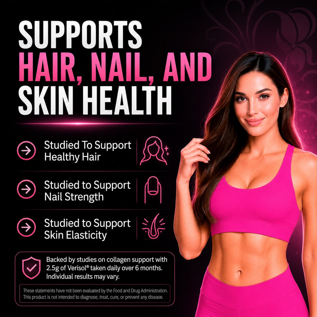 Creatine for Women – Strength, Recovery, Skin Glow & Hair Support | 30 Servings