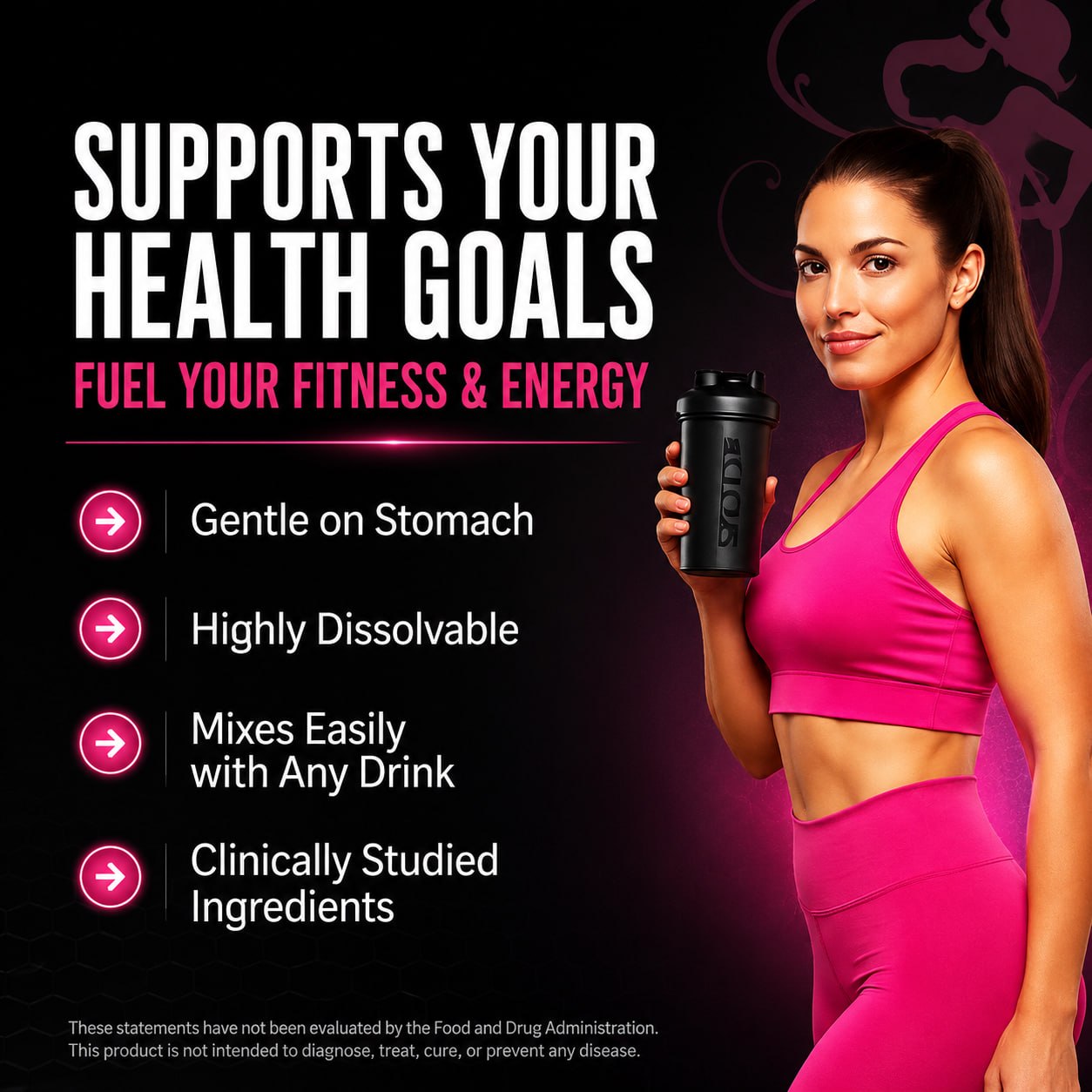 Creatine for Women – Strength, Recovery, Skin Glow & Hair Support | 30 Servings